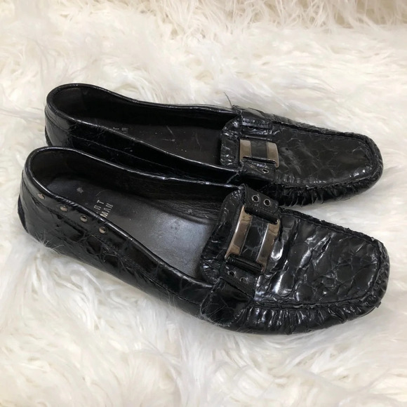 Stuart Weitzman patent leather loafers - Picture 1 of 10